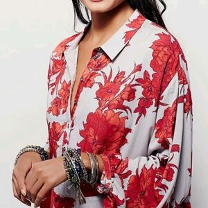 Free People floral shake it dress